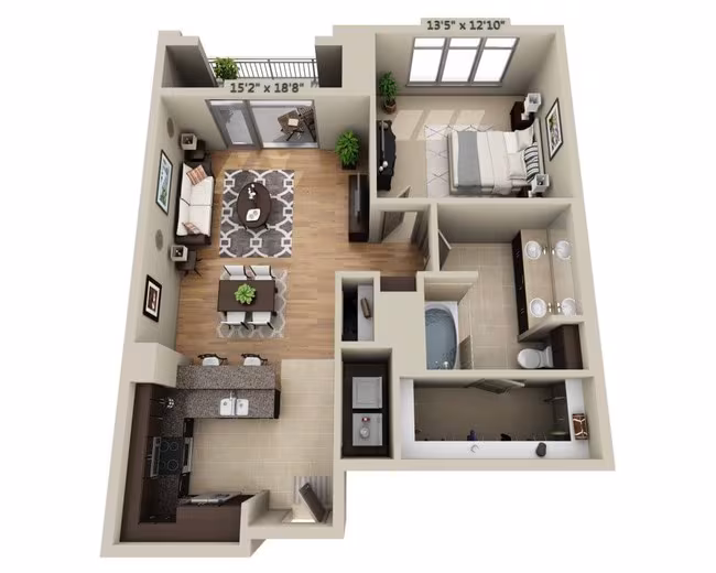 Floorplan E floor plan